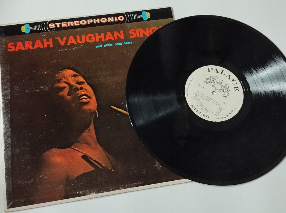 Винтажная виниловая пластинка LP Sarah Vaughan and other Jazz Stars (USA 1964)