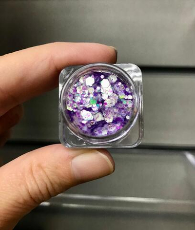 Крем-блестки LENA PANTERA белая сирень 5 гр