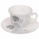 Чайный набор 12 предметов «White magic» (6кружек 190мл+6блюдец) Одуванчики