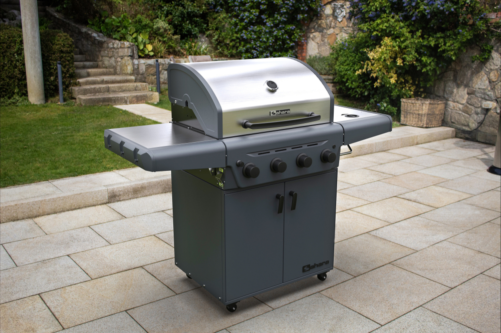 Газовый гриль SAHARA Performer 4 Burner BBQ Charcoal