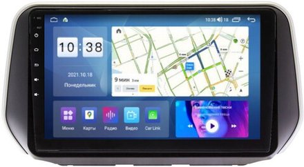 Магнитола для Hyundai Santa Fe 2018-2020 - Parafar PF210FHD Android 11, 8-ядер, 2Гб+32Гб, SIM-слот