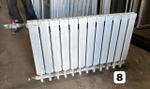 Биметаллический радиатор Б/У 500 12 секц. бок.