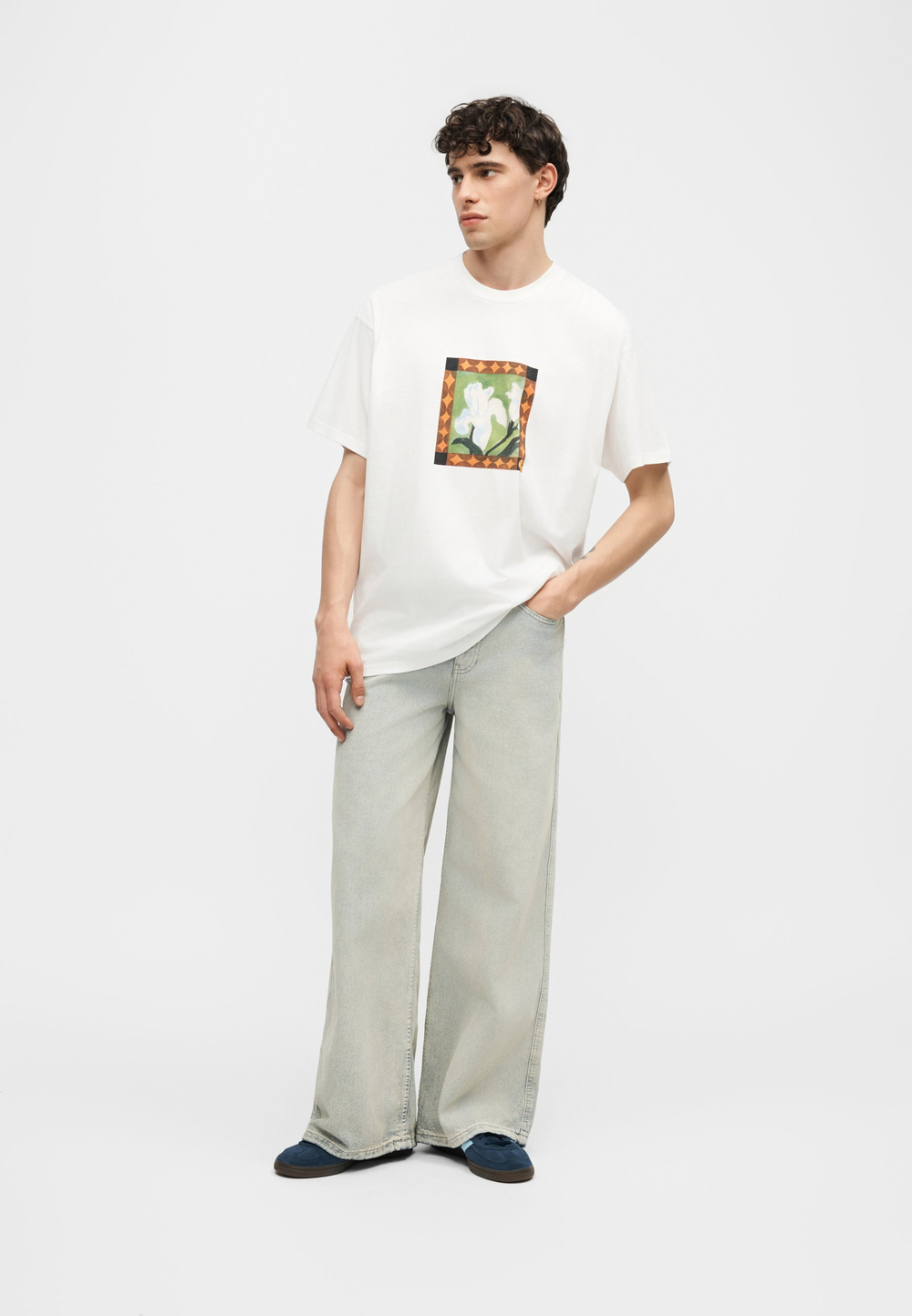 Carhartt WIP JULIA KLENOVSKY - Футболка с принтом - Белый