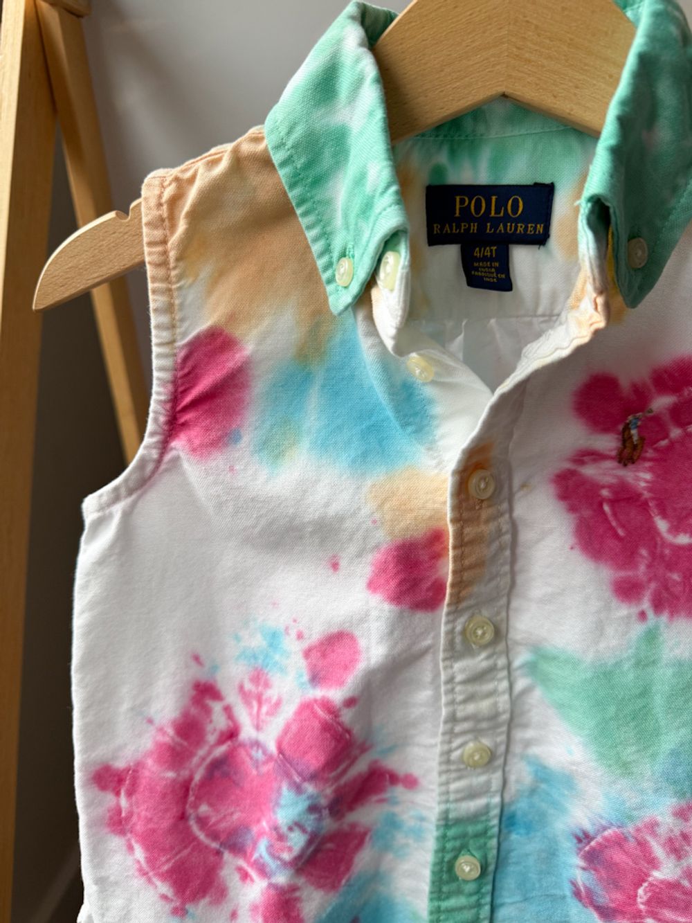 Хлопковая рубашка Polo Ralph Lauren, 104