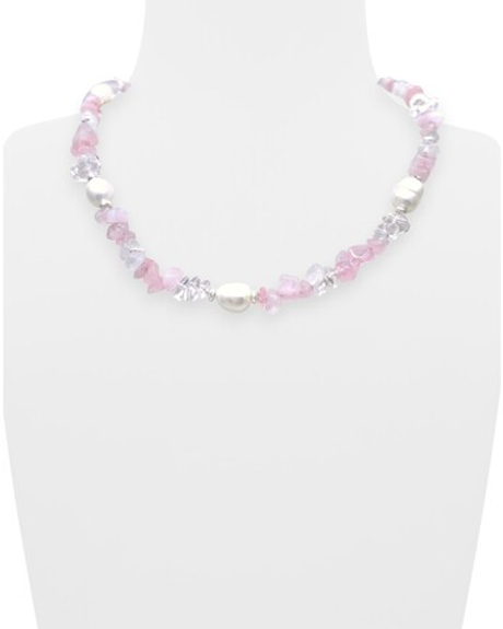 91002680 Колье Роман с камнем