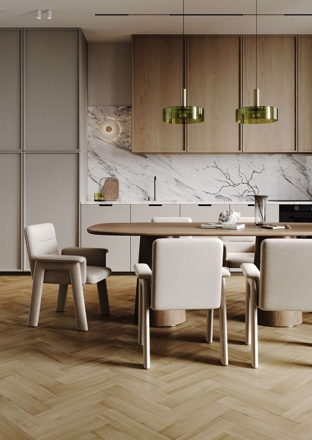 Fargo Herringbone Дуб Аттика, 1,12 м²