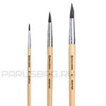 Набор кистей белка, 3шт (2 4 6), в блистере, Brauberg