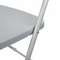 Стул складной BRABIX "Golf CF-002", серый каркас, пластик серый, 531564