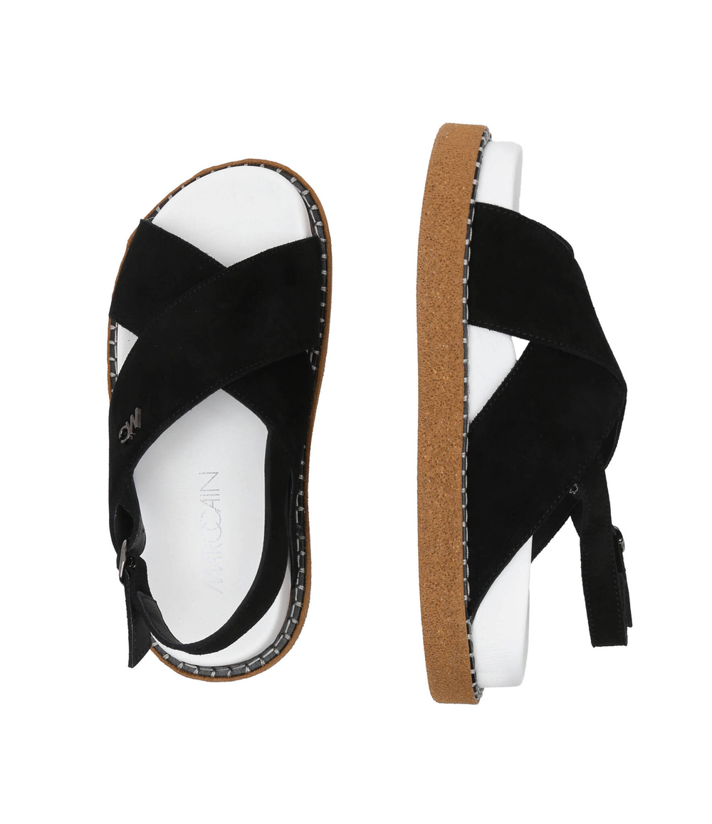 Кожаные босоножки Marc Cain - черный(WB SG.05 L16)