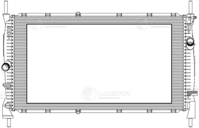 LRc 3089 -  Радиатор охлаждения для а/м Sollers Atlant (23-)/JAC Sunray (23-) 2.7D