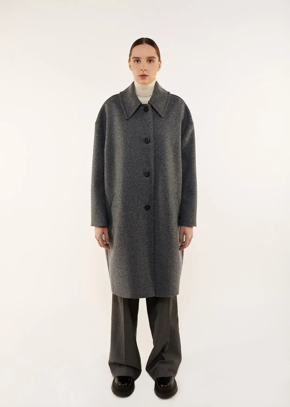 Пальто «Бушлат», серый