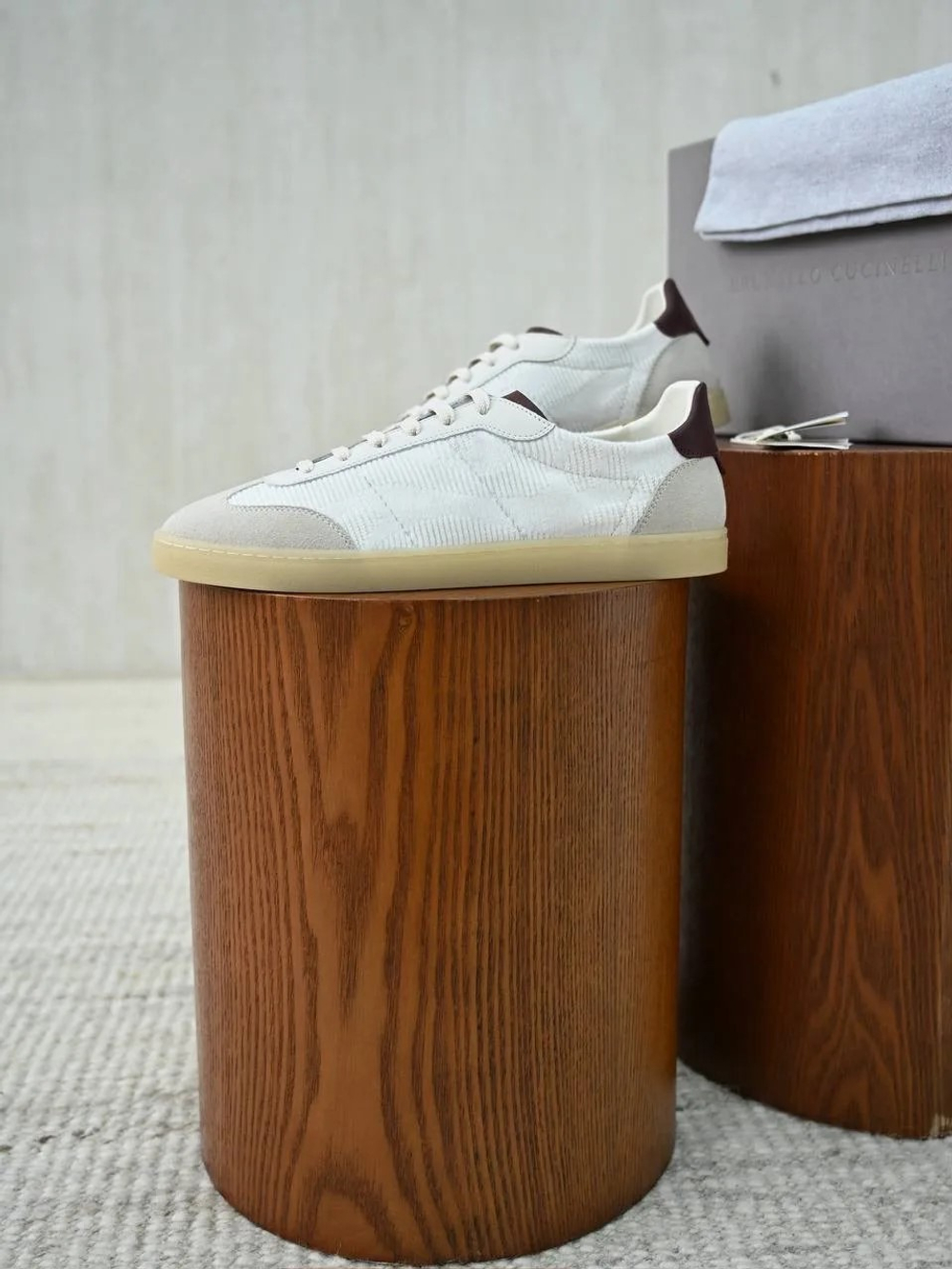 Мужские трикотажные кеды Brunello Cucinelli