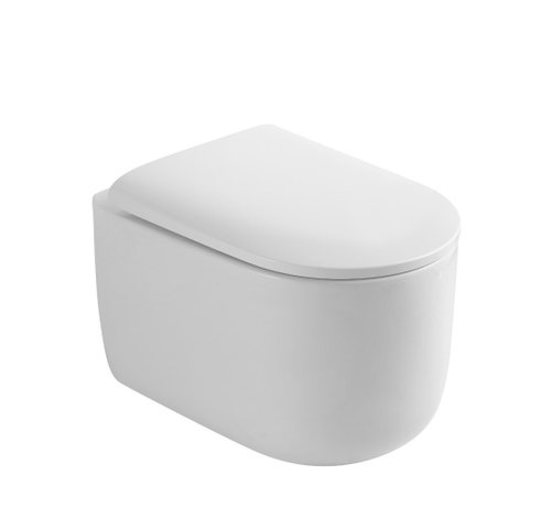 Унитаз подвесной BOHEME Flow Белый глянец, смыв "торнадо"