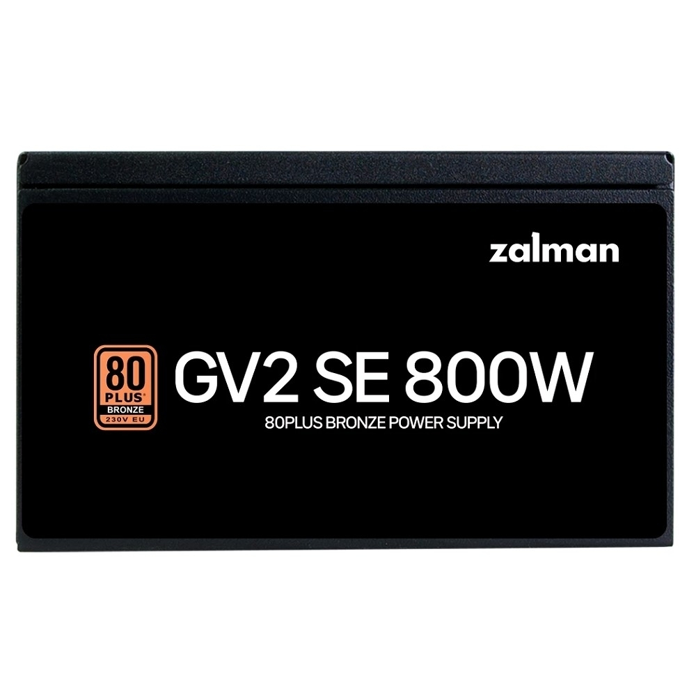 Блок питания Zalman  ZM800-GV2SE &lt;800W, ATX12V v2.52, APFC, 12cm Fan, 80+ Bronze, Ret&gt;