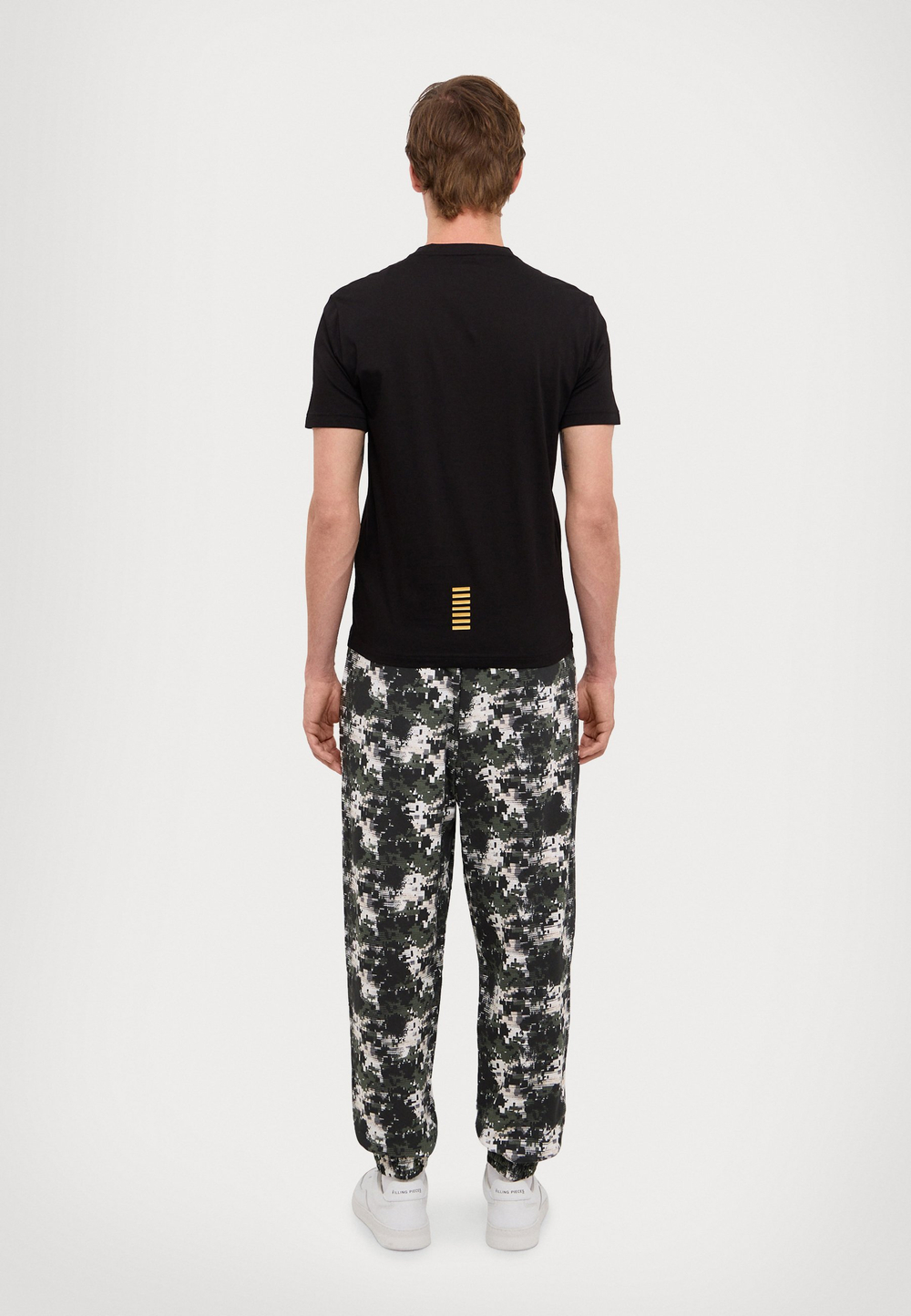 EA7 Emporio Armani UNISEX - Базовая футболка - Чёрный