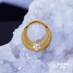 Кликер Durga Crystal PVD Yellow 1.2мм