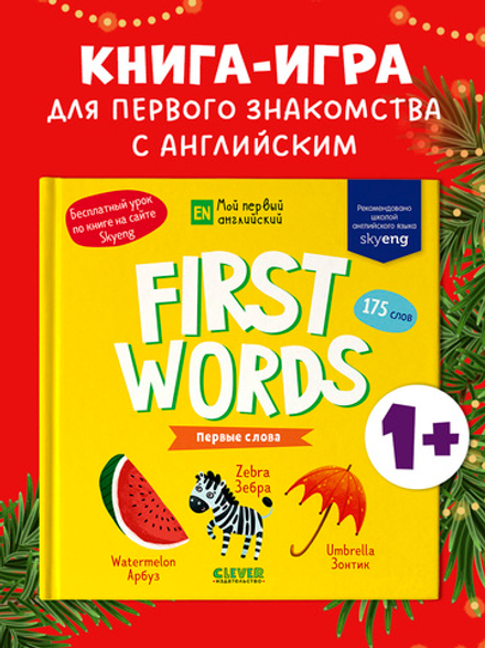 Мой первый английский. First words. Первые слова