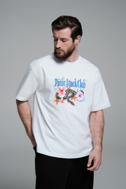 Футболка с принтом | panic attack club