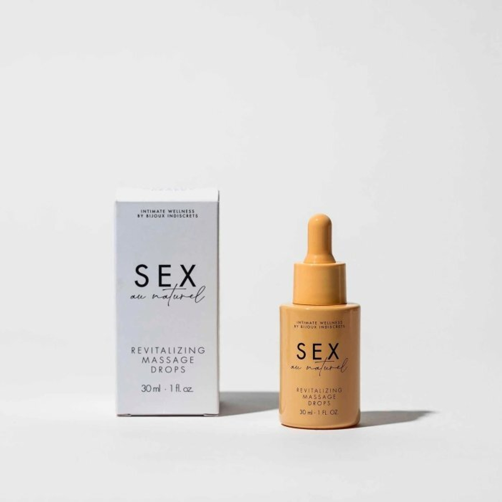 Гель для массажа Bijoux Indiscrets REVITALIZING INTIMATE MASSAGE DROPS - SEX AU NATUREL, 30 мл