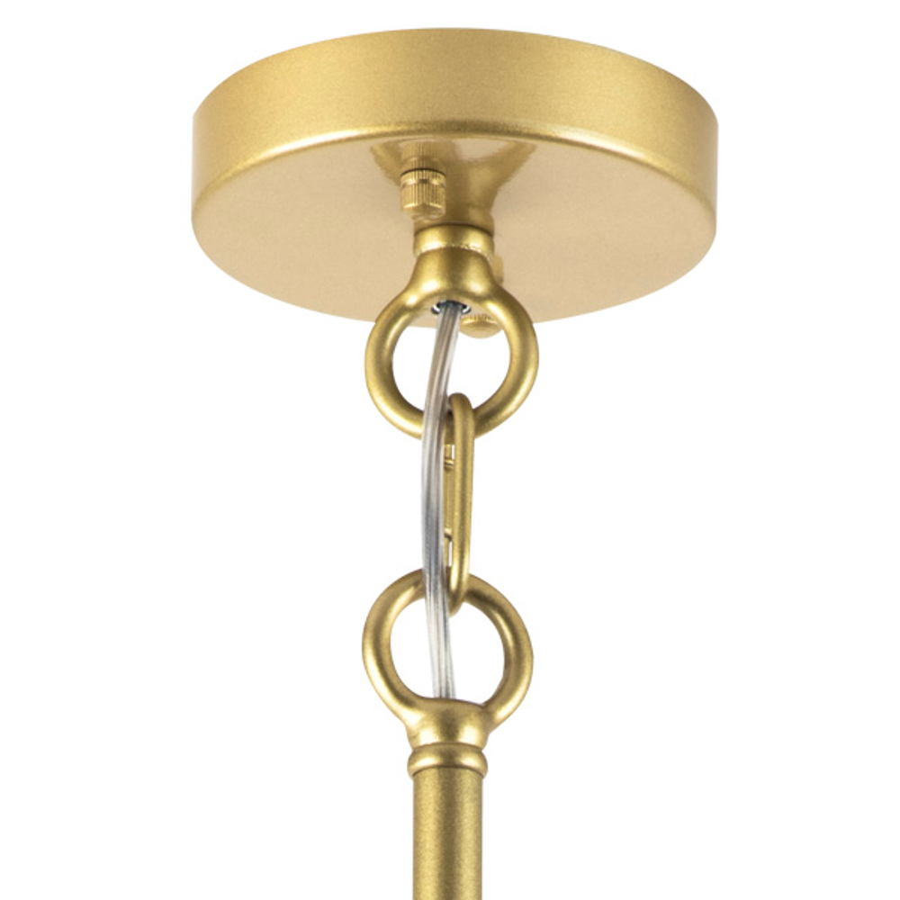 713447 Люстра REGOLO 4х40W E14 ЧЕРНЫЙ МАТОВЫЙ/ЗОЛОТО