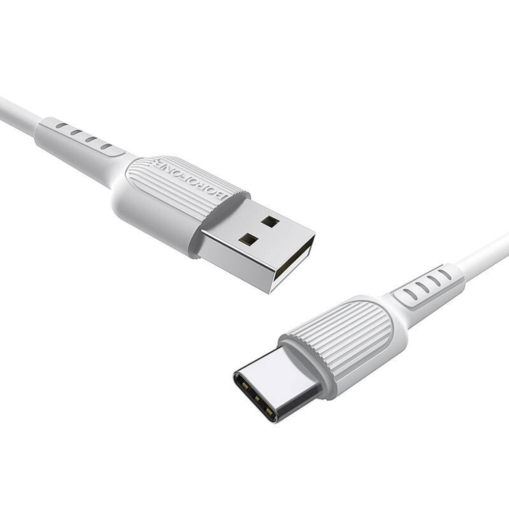 Кабель USB - TypeC BOROFONE BX16 (белый) 1м