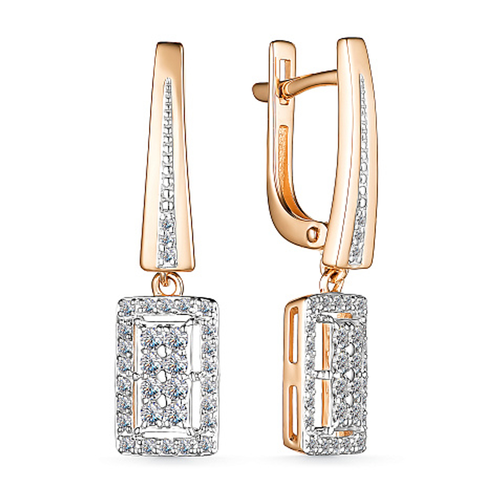 Серьги из золота с бриллиантами