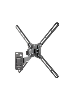 Кронштейн Kromax CORBEL-7 черный 22"-65" макс.30кг настенный поворот и наклон