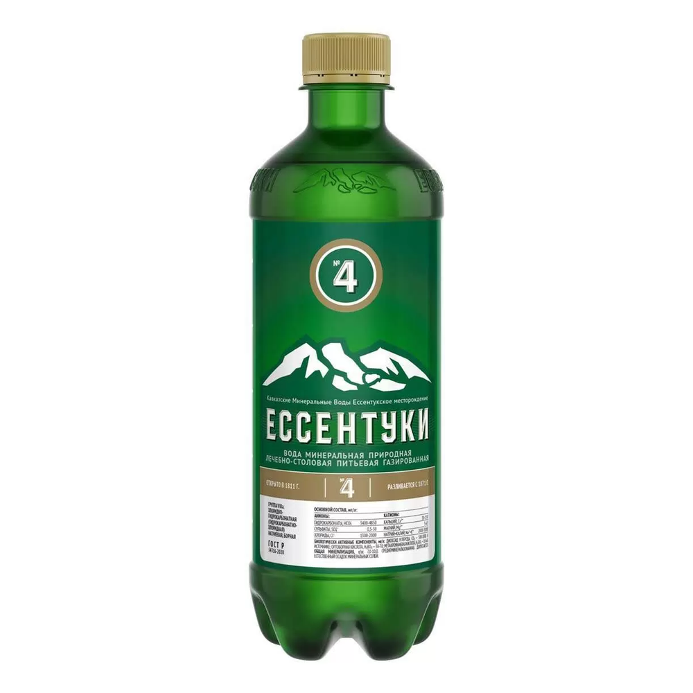 Ессентуки №4 0,5 л.