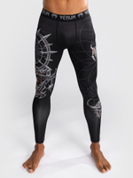 Компрессионные штаны Venum Gladiator 5.0 Black/Silver