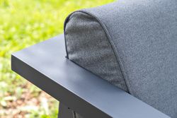 "Гранада" лаунж-зона из алюминия со столиком из HPL