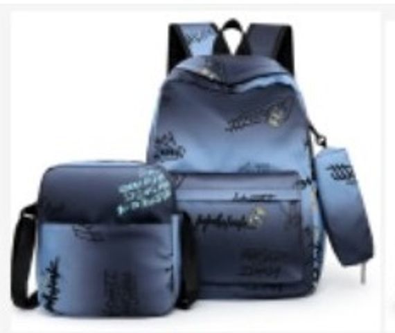 Çanta \ Bag \ Рюкзак writing blue