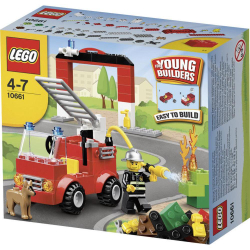 LEGO Creator: Тушение пожара 10661 — My First Fire Station — Лего Креатор Создатель