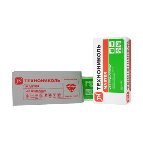 Экструд ТЕХНОНИКОЛЬ Техноплекс 1180х580х100 (2,7 м2 / 0.27 м3 / 4шт)