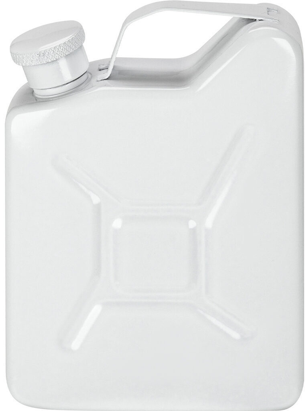 Фляжка подарочная 150мл "Горючее" белая