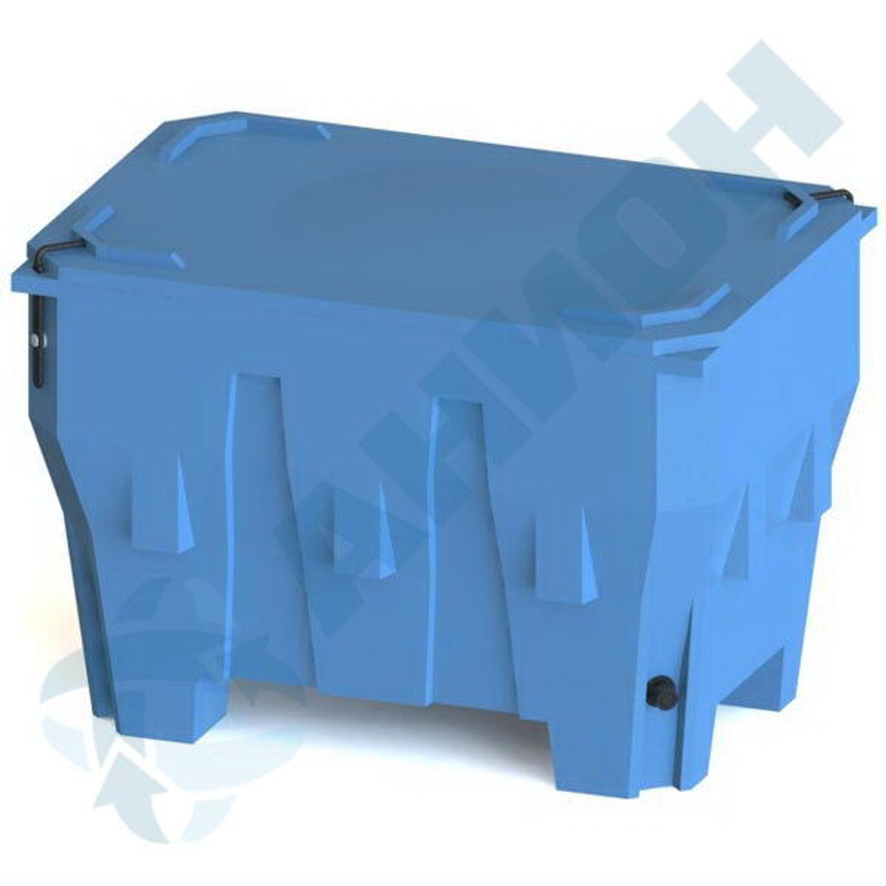 Изотермический контейнер 480 л с крышкой Анион 480 л.(1210x800x845см;синий) - арт.559522