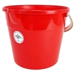 Ведро 7 л. Красное НЕ БЪЕТСЯ, ПИЩЕВОЕ, МОРОЗОСТОЙКОЕ