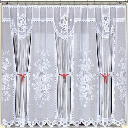 Занавеска белоснежная "Ф. 46000", Польша.