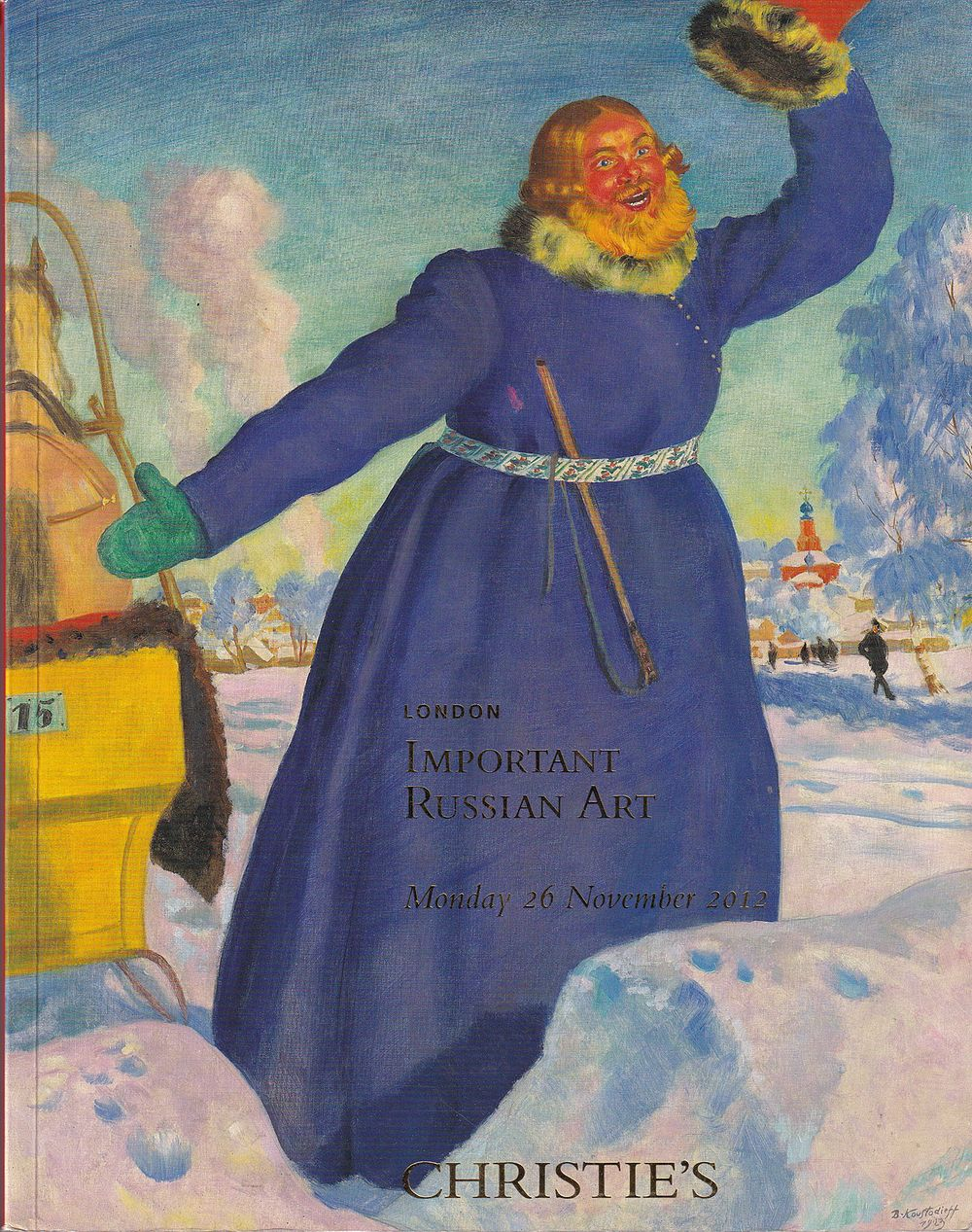 Каталог аукциона Christie's, Лондон, Шедевры русского искусства от 26 ноября 2012 года