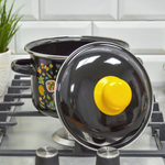 Кастрюля 2л "Pasta" черная