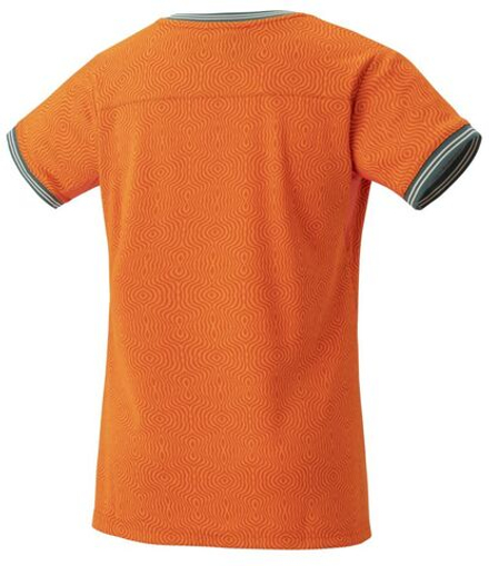 Женская теннисная футболка Yonex RG Crew Neck T-Shirt - bright orange