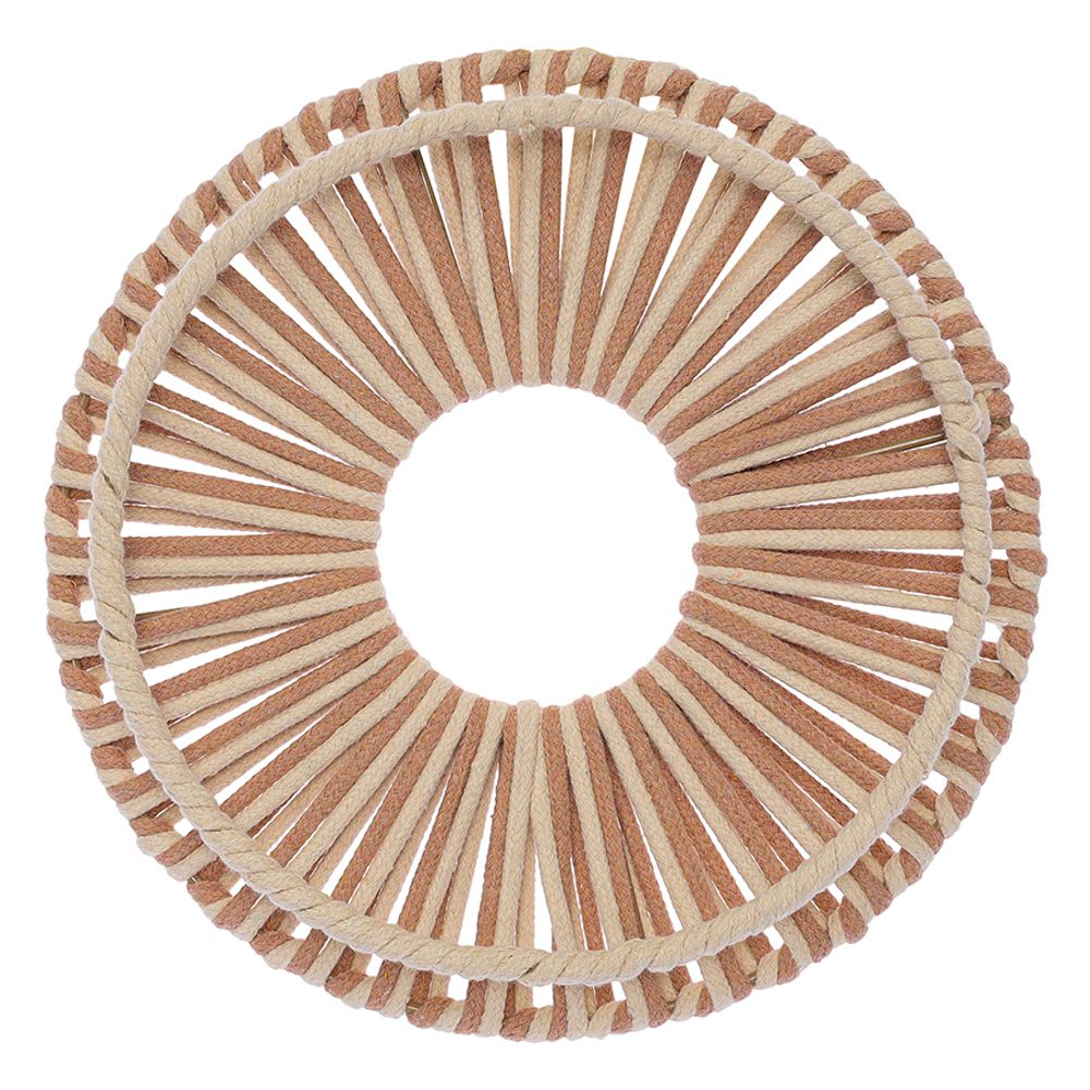Корзина плетеная Dholak Beige из коллекции Ethnic, размер S