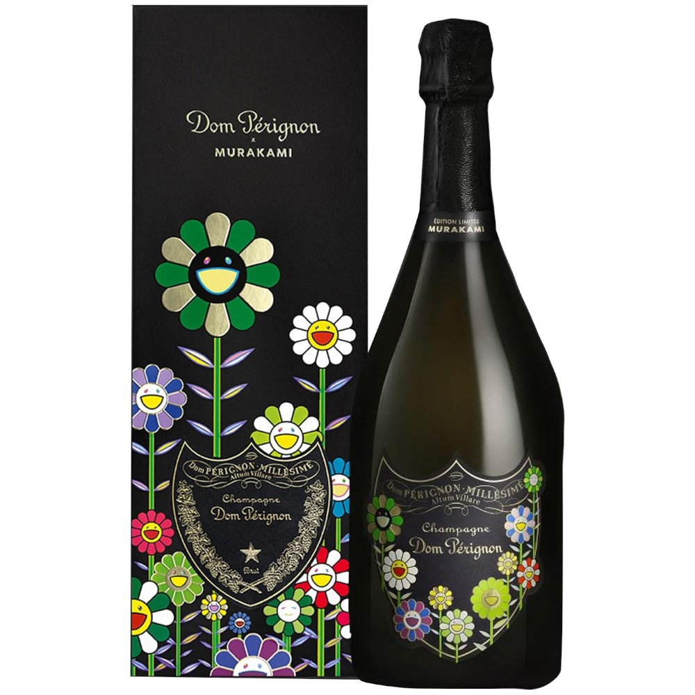 Шампанское Dom Perignon Murakami Brut 2015 0,75 л. В подарочной коробке