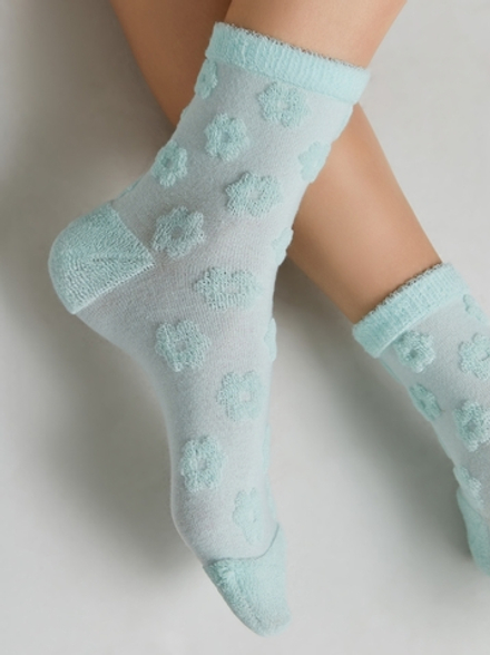 CONTE COMFORT Махровые носки из хлопка с объемными рисунками