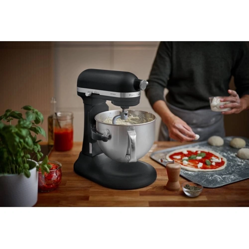 Миксер планетарный KitchenAid Artisan 5KSM60SPXEBM матовый черный