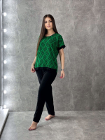 Пижама женская штаны+футболка ФШ0002