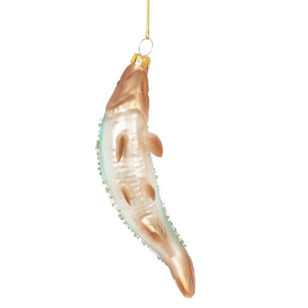 GAEM Украшение новогоднее "Рыба", L6 W5 H16 см