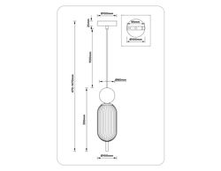 Ambrella Подвесной светильник Ceramo Modern LH53101