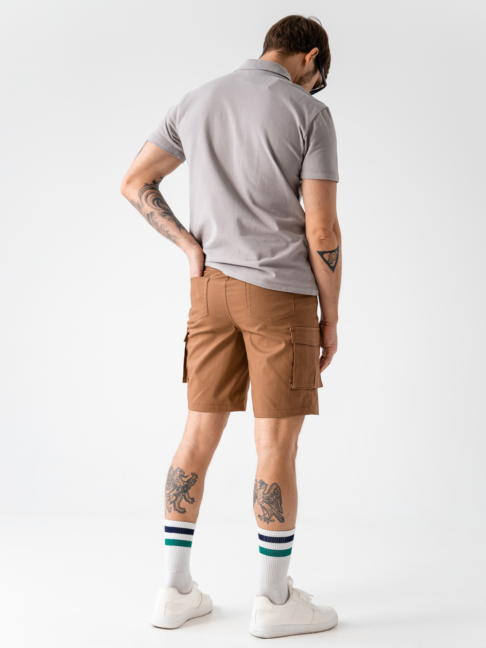 Шорты карго мужские кэмел Город Горький