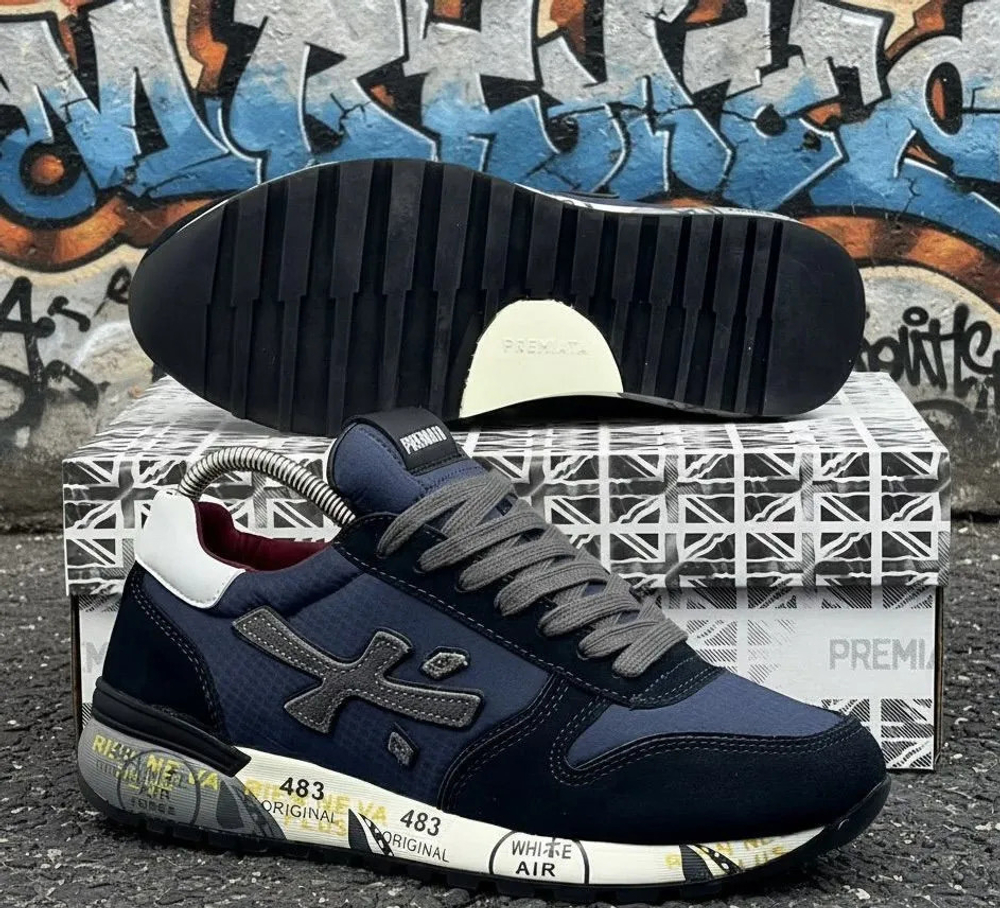 Premiata Mick 5027 Blue GORE-TEX