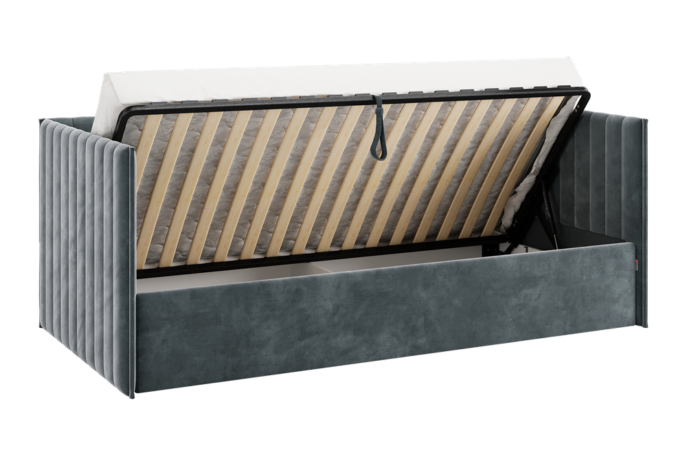 Кровать софа с подъемным механизмом Твикс 900*2000 (велюр) МФ Мебельсон, г. Ижевск